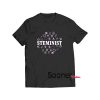 Steminist Female Scientist t-shirt